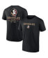 ფოტო #1 პროდუქტის Men's Black Florida State Seminoles Game Day 2-Hit T-shirt