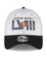 ფოტო #4 პროდუქტის Men's Heather Gray, Black San Francisco 49ers Super Bowl LVIII 39THIRTY Flex Fit Hat
