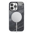 Фото #1 товара Woodcessories Back Cover Bumper MagSafe iPhone 14 Plus Camo Grau