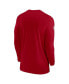 Фото #3 товара Men's Red Tampa Bay Buccaneers Sideline Coach Performance Long Sleeve T-shirt