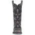 Фото #5 товара Corral Boots Studded Tooled Inlay Snip Toe Cowboy Womens Black Dress Boots E153