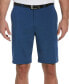 Men's Flat Front Heather Golf Shorts with Active Waistband