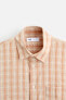 TEXTURED CHECK SHIRT