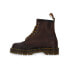 Dr Martens 1460 Bex Dark Brown Crazy Horse Brownn - фото #3