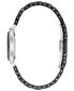 ფოტო #2 პროდუქტის Women's Diamond (1/3 ct. t.w.) Rubaiyat Stainless Steel & Black Ceramic Bracelet Watch 35mm