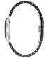 Women's Diamond (1/3 ct. t.w.) Rubaiyat Stainless Steel & Black Ceramic Bracelet Watch 35mm