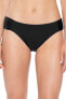 Фото #1 товара Becca 259952 Women's Shirred-Side Hipster Bikini Bottoms Swimwear Size Small