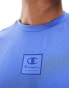 Champion tonal center logo t-shirt in blue