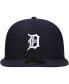 Фото #3 товара Men's Navy Detroit Tigers Authentic Collection On-Field Home 59FIFTY Fitted Hat