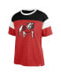 ფოტო #3 პროდუქტის Women's Red Georgia Bulldogs Premier Time Off T-shirt