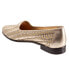 Фото #5 товара Trotters Liz III T2131-915 Womens Gold Wide Leather Loafer Flats Shoes 9