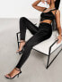 Amy Lynn Elvis exclusive to ASOS disco stretch trousers in black