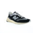 Фото #3 товара New Balance 997R U997RHC Mens Black Suede Lace Up Lifestyle Sneakers Shoes