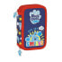 Фото #2 товара SAFTA Double Filled Blues Pencil Case 28 pieces