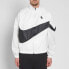 NikeLab Heritage Jacket White Black BIG SWOOSH AA1569-100