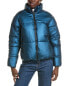 Фото #3 товара Nicole Miller Cropped Puffer Jacket Women's Blue Xl