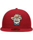 Фото #3 товара Men's Red Frisco RoughRiders Authentic Collection Team Alternate 59FIFTY Fitted Hat
