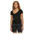 ფოტო #1 პროდუქტის URBAN CLASSICS Organic Asymmetric Neckline short sleeve T-shirt