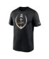 Фото #3 товара Men's Black New Orleans Saints Icon Legend Performance T-shirt