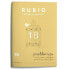 Фото #3 товара Тетрадь по математике Rubio Nº 18 A5 испанский 20 Листья (10 штук)