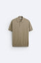 COTTON - LYOCELL KNIT POLO SHIRT