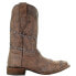 Фото #1 товара Corral Boots Wire Embroidered Square Toe Cowboy Mens Brown Casual Boots A3532
