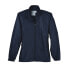 Page & Tuttle Embossed Windbreaker Womens Blue Casual Athletic Outerwear P1965-D