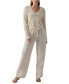 Фото #1 товара Women's Cotton Open-Knit Button-Front Cardigan