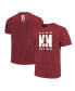 Men's Cardinal Stanford Cardinal Nerd Nation Comfort Color T-shirt Бордовый, S - фото #1