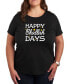 Фото #1 товара Air Waves Trendy Plus Size Hanukkah Graphic T-shirt