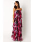 Фото #2 товара Women's Bloom Strapless Maxi Dress