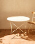 Фото #9 товара Round lacquered metal table