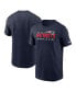 Фото #2 товара Men's Navy New England Patriots Local Essential T-shirt