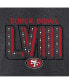 Фото #2 товара Men's Heather Charcoal San Francisco 49ers Super Bowl LVIII Local Team T-shirt
