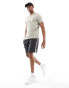 Фото #3 товара Fred Perry taped sweat short in charcoal