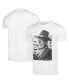 Men's White John Wayne Black & White Photo Graphic T-shirt