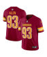 Фото #1 товара Men's Jonathan Allen Burgundy Washington Commanders Vapor Untouchable Limited Jersey