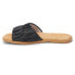 Фото #3 товара BEACH by Matisse Viva Flat Womens Black Casual Sandals VIVA-001
