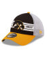 Men's Black, Gold Iowa Hawkeyes Banded 39THIRTY Flex Hat