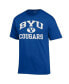 Фото #3 товара Men's Royal BYU Cougars High Motor T-shirt