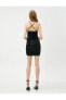 Фото #9 товара Вечернее платье Koton Mini с блестками и драпировкой