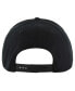 Фото #2 товара Men's Black Brooklyn Nets Overhand Logo Hitch Adjustable Hat
