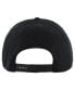 ფოტო #2 პროდუქტის Men's Black Brooklyn Nets Overhand Logo Hitch Adjustable Hat