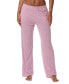 ფოტო #4 პროდუქტის Women's Elastic-Waist Pajama Pants