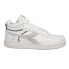 Diadora Magic Basket Demi Cut Icona High Top Mens White Sneakers Casual Shoes 1 7.5 - фото #1