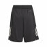 Sport Shorts for Kids Adidas XFG Aeroready Black