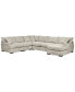 Фото #3 товара Rhyder 5-Pc. Fabric Sectional Sofa with Chaise, Created for Macy's