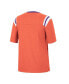 Women's Heathered Orange Clemson Tigers 15 Min Early Football V-Neck T-shirt