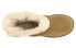 Фото #5 товара Угги женские UGG Bailey Bow Velvet Ribbon 二层牛皮 休闲舒适 短筒雪地 ботинки коричневые