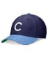 ფოტო #1 პროდუქტის Men's Royal, Light Blue Chicago Cubs Cooperstown Collection Rewind Swooshflex Performance Hat